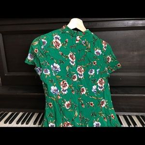 Floral short sleeve dress